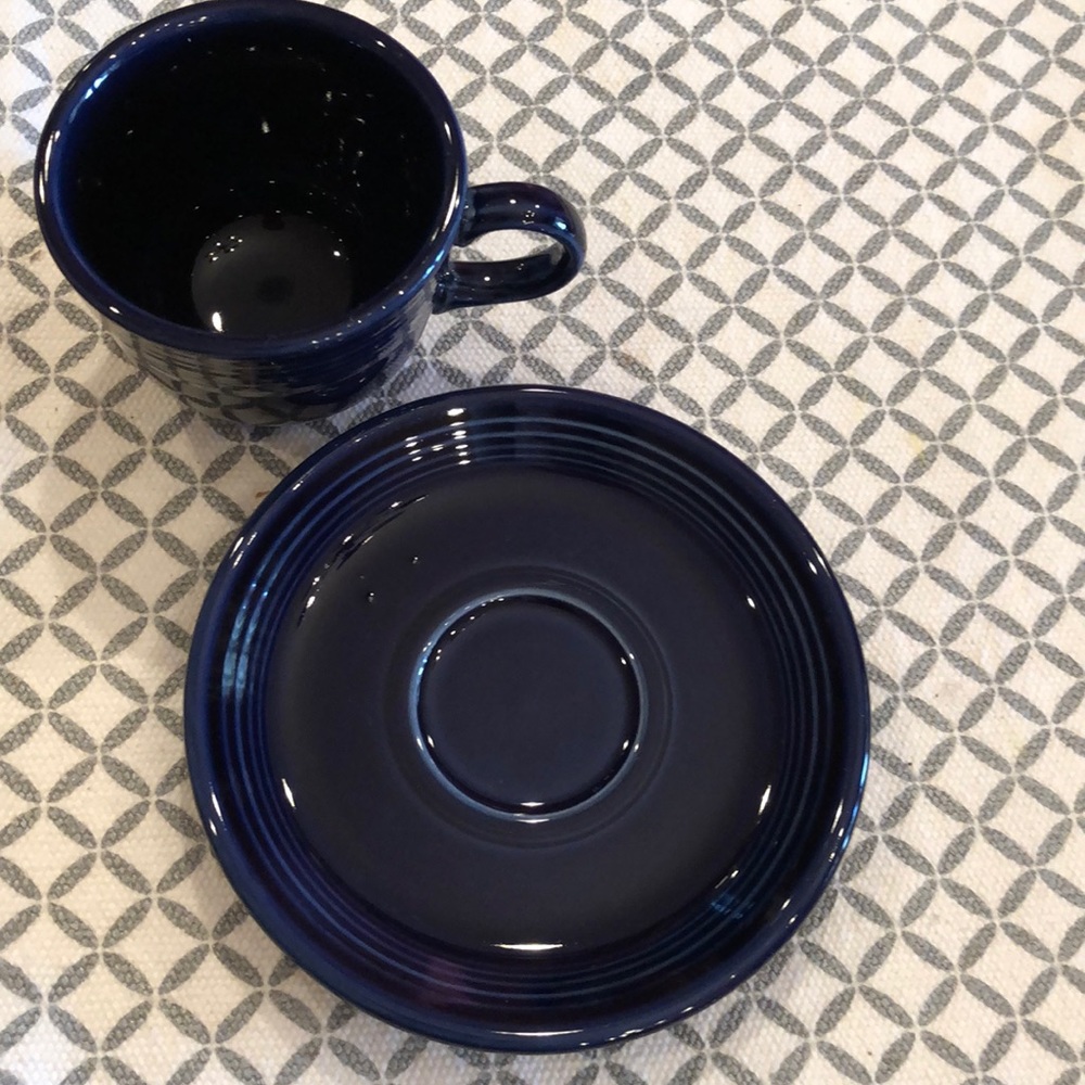 Fiesta cup and saucer - Picture 3 of 3
